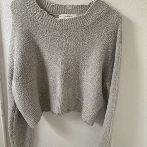 Zara Knit Grey Sweater
